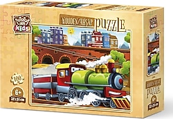 Art Puzzle Nereye Çufçufluyoruz? 100 Parça Ahşap Puzzle