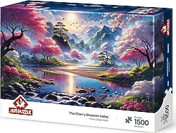 Art Puzzle Kiraz Çiçeği Vadisi 1500 Parça Puzzle 41551