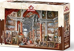 Art Puzzle Modern Roma Manzaralı Resim Galerisi 1757 Puzzle 2000 Parça 5479