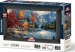 Art Puzzle Nehir Üzerinde Kış Gölgesi 1000 Parça Puzzle 5696