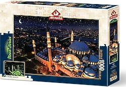 Art Neon Sultan Ahmed Camii Neon Puzzle 1000 Parça 5264