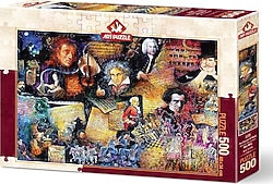 Art Notanin Duayenleri 500 Parça Puzzle 5109