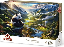 Art Puzzle Pandanın Huzur Durağı 500 Parça Puzzle 40502