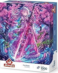Art Puzzle Pembe Kılıç 1000 Parça Puzzle 41040