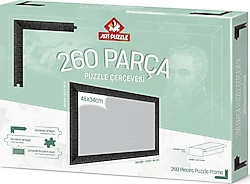 Art Puzzle 260 Parça Siyah Demonte Puzzle Çerçevesi