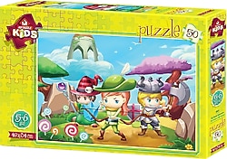 Art Puzzle 4501Üç Küçük Kahraman 50 Parça Yapboz