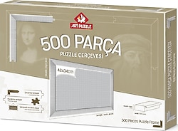 Art Puzzle 500 Parça Beyaz Demonte Puzzle Çerçevesi