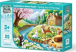 Art Puzzle Ceylanların Bahar Keyfi 25 Parça Puzzle 35040