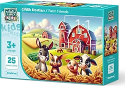 Art Puzzle Çiftlik Dostları 25 Parça Puzzle 35043