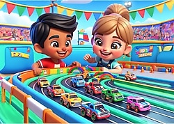 Art Puzzle Haydi Yarışalım 100 Parça Puzzle 35418