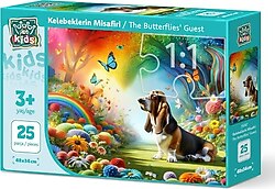 Art Puzzle Kelebeklerin Misafiri 25 Parça Puzzle 35047