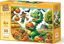 Art Kids Sevimli Dinozor 50 Parça Puzzle 35328