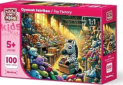 Art Puzzle Oyuncak Fabrikası 100 Parça Puzzle 35410