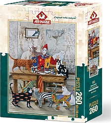 Art Puzzle Renkli Kediler Puzzle 260 Parça 4271