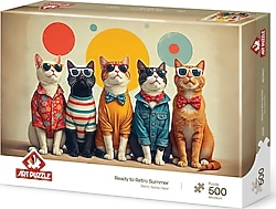 Art Puzzle Retro Yazına Hazır 500 Parça Puzzle 40510