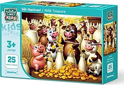 Art Puzzle Süt Hazinesi 25 Parça Puzzle 35041