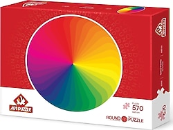 Art Puzzle Renk Paleti 570 Parça Round Puzzle 45702