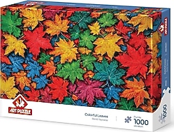 Art Puzzle Renkli Yapraklar 1000 Parça Puzzle 41036