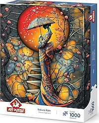 Art Puzzle Sakura Yağmuru 1000 Parça Puzzle 41033