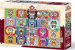 Art Puzzle Tantan Ve Momo 500 Parça Puzzle 5106