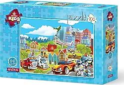 Art Çocuk Puzzle Taşıtlar 100 Parça 5620