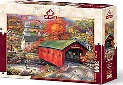 Art Puzzle Tatlı Hayat Köprüsü Puzzle 3000 Parça 5528