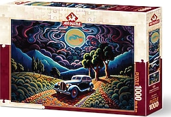 Art Transilvanya'da Bir Gece Puzzle 1000 Parça 5255