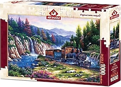 Art Puzzle 4233 Trenle Yolculuk 1000 Parça Puzzle