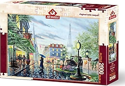 Art Puzzle Yaz Yağmuru Paris Puzzle 2000 Parça 4574