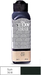 Artdeco 140 ml 3618 Siyah Akrilik Boya