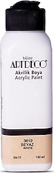 Artdeco 140 ml 3619 Beyaz Akrilik Boya