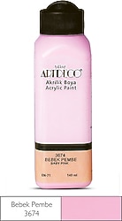 Artdeco 140 ml 3674 Bebek Pembe Akrilik Boya
