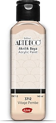 Artdeco 140 ml 3712 Vintage Pembe Akrilik Boya