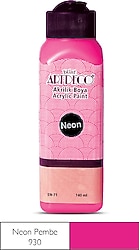 Artdeco 140 ml 930 Neon Pembe Akrilik Boya