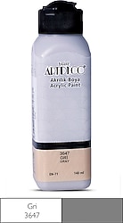 Artdeco 140 ml 3647 Gri Akrilik Boya