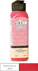 Artdeco 140 ml 3019 Kadife Kırmızı Akrilik Boya