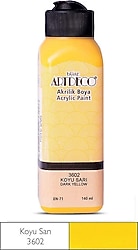 Artdeco 140 ml 3602 Koyu Sarı Akrilik Boya