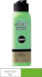 Artdeco 140 ml 950 Neon Yeşil Akrilik Boya