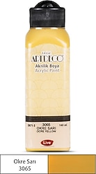 Artdeco 3065 140 ml Okre Sarı Akrilik Boya