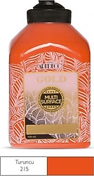 Artdeco Gold Multi Surface 500 ml 215 Turuncu Akrilik Boya