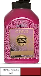 Artdeco Gold Multi Surface 500 ml 228 İstanbul Kırmızısı Akrilik Boya
