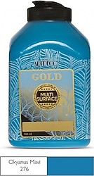 Artdeco Gold Multi Surface 500 ml 276 Okyanus Mavi Akrilik Boya