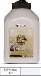 Artdeco Gold Multi Surface 500 ml 318 Dantel Beyaz Akrilik Boya