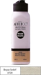 Artdeco Metalik 140 ml 3720 Beyaz Sedef Akrilik Boya