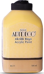Artdeco 500 ml 3032 Kanarya Sarısı Akrilik Boya