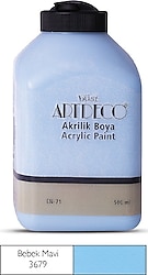 Artdeco 500 ml 3679 Bebek Mavi Akrilik Boya