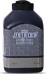 Artdeco 500 ml 3618 Siyah Akrilik Boya