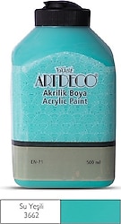 Artdeco 500 ml 3662 Su Yeşili Akrilik Boya