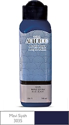 Artdeco 140 ml 3035 Mavi Siyah Akrilik Boya