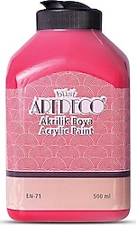 Artdeco 500 ml 3015 Ateş Kırmızı Akrilik Boya